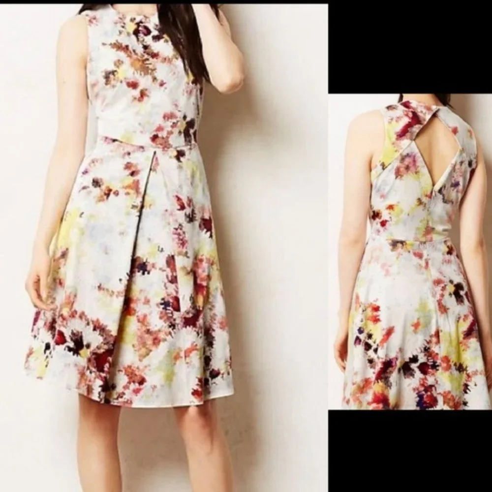 NWOT ANTHRO Hunter Bell Kukka dress with pockets - Picture 4 of 5